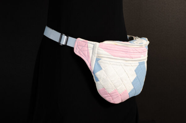 Rosebud 1 MonoNeon Fanny Pack - Image 2
