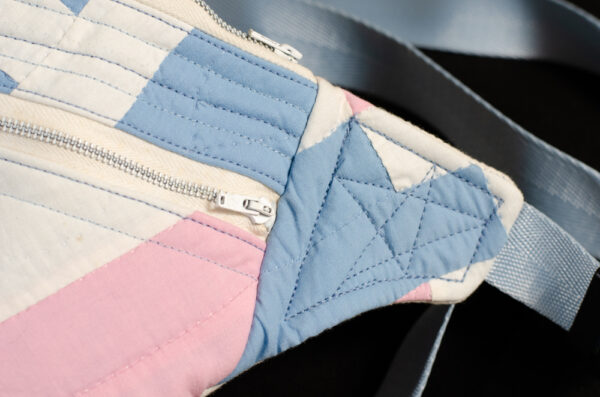 Rosebud 1 MonoNeon Fanny Pack - Image 4