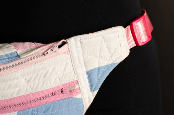 Rosebud 2 MonoNeon Fanny Pack - Image 4